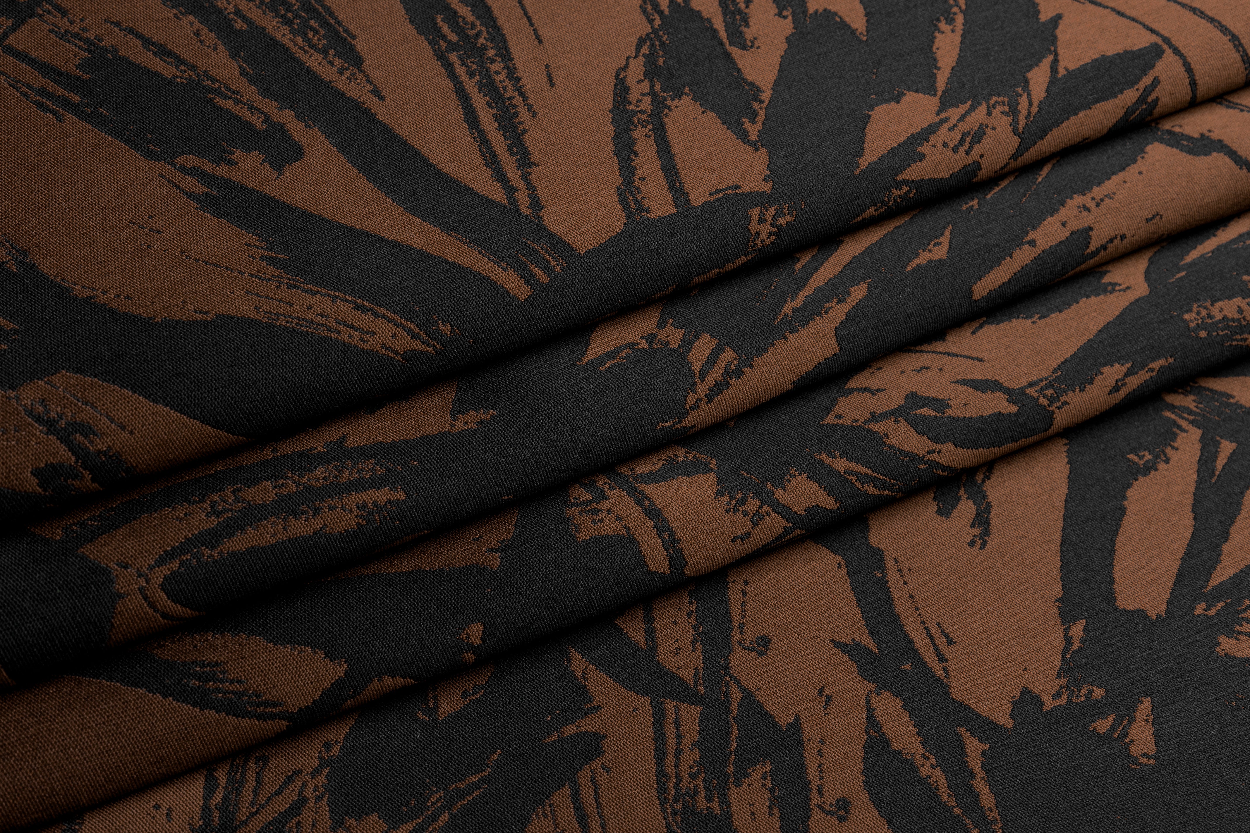 Marni - Double-Faced Abstract Italian Brocade - Brown / Black