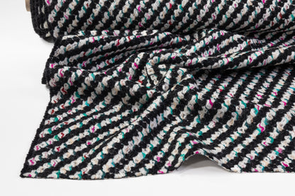 Pucci - Italian Wool Alpaca Mohair Tweed Coating - Multicolor