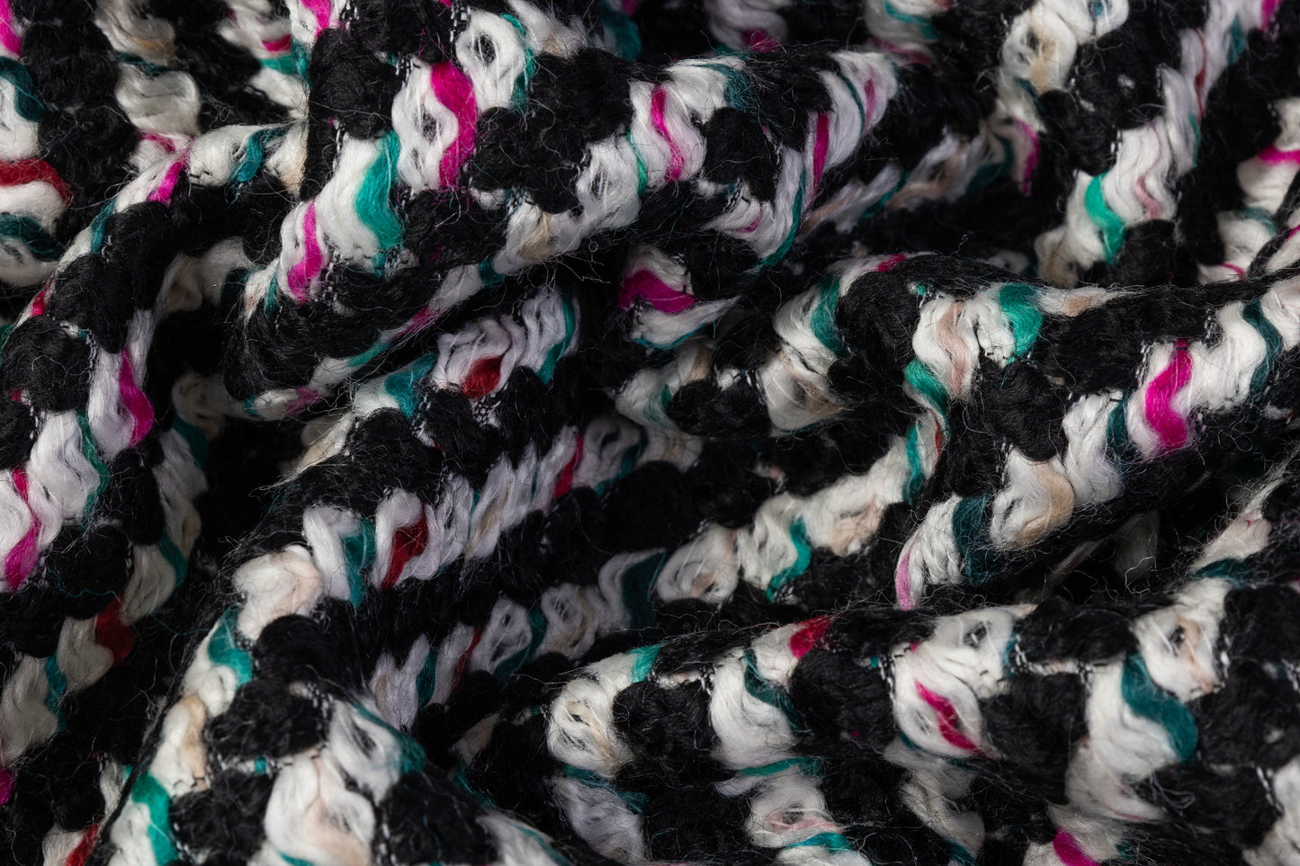 Pucci - Italian Wool Alpaca Mohair Tweed Coating - Multicolor