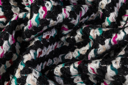Pucci - Italian Wool Alpaca Mohair Tweed Coating - Multicolor