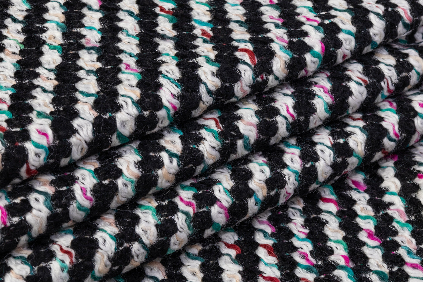Pucci - Italian Wool Alpaca Mohair Tweed Coating - Multicolor