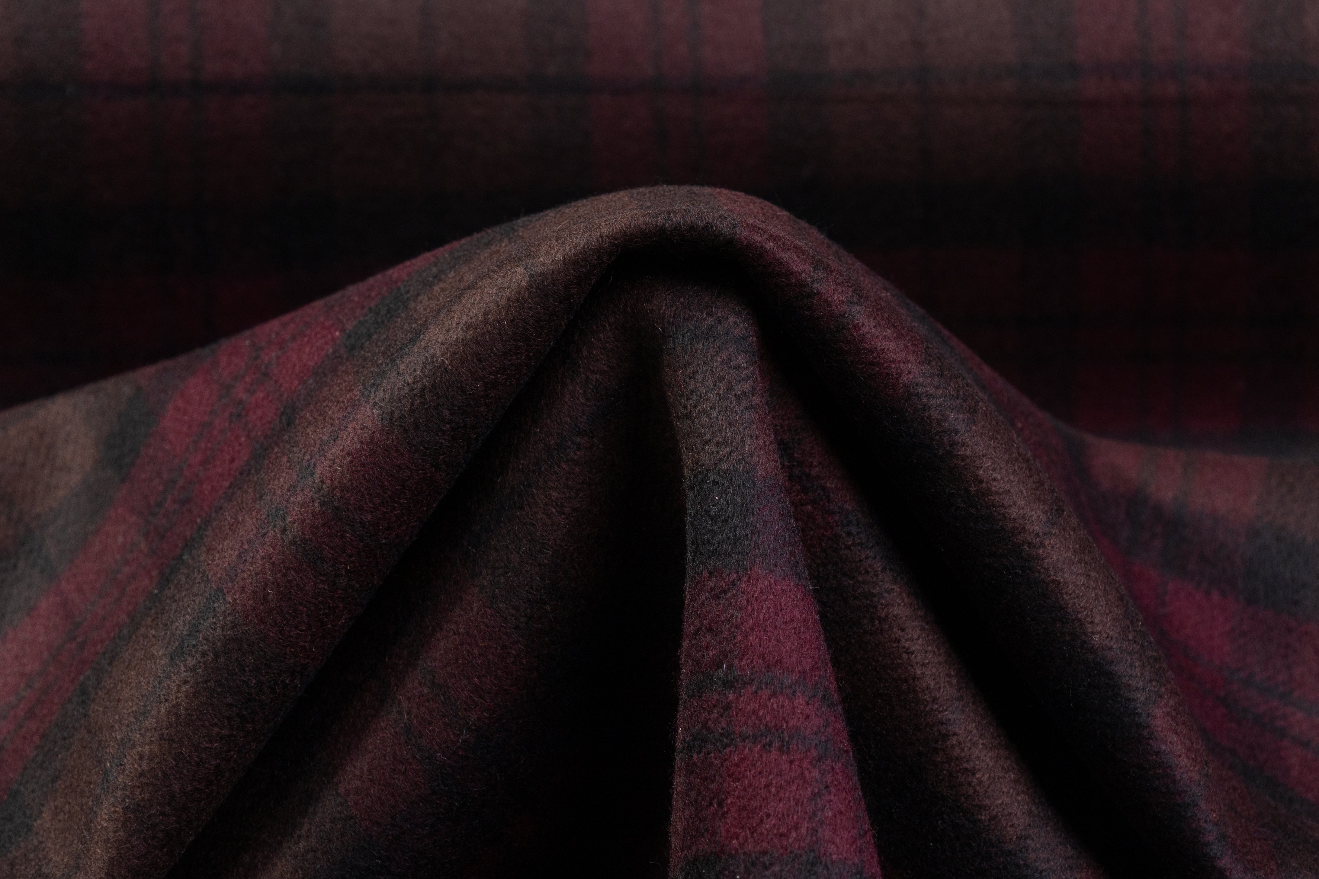 Loro Piana - Double Faced Italian Pure Cashmere Coating - Burgundy / Brown