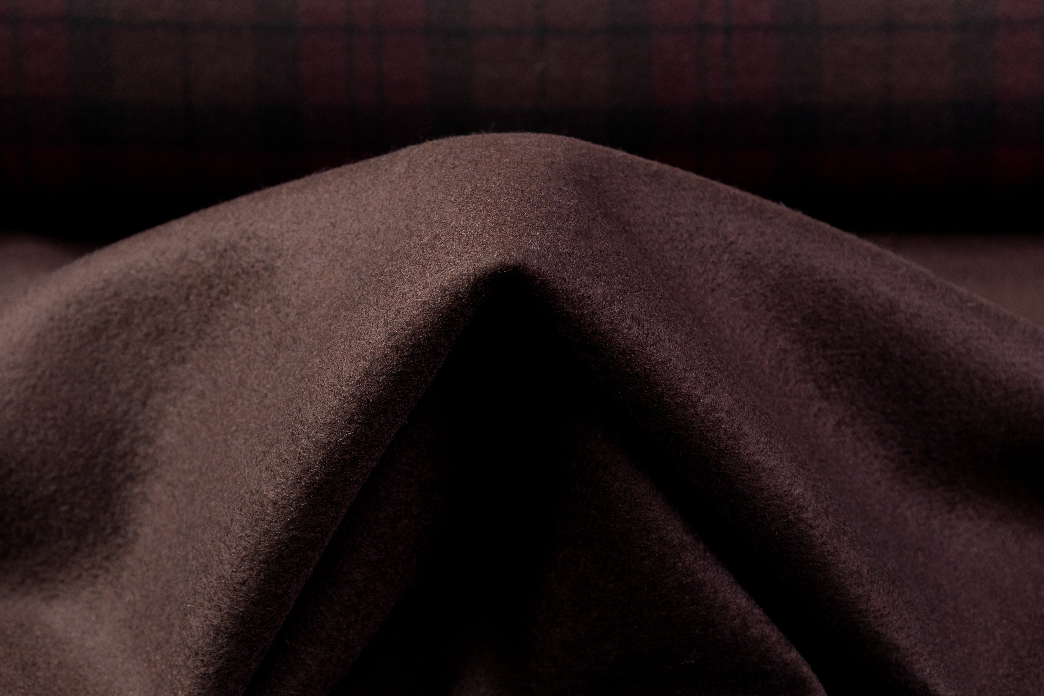 Loro Piana - Double Faced Italian Pure Cashmere Coating - Burgundy / Brown