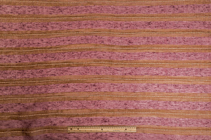 Crushed Metallic Organza - Mauve / Bronze