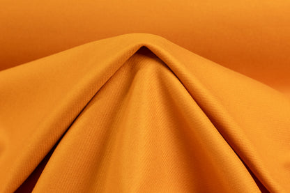 Loro Piana - Italian Wool Melton Coating - Sunset Orange
