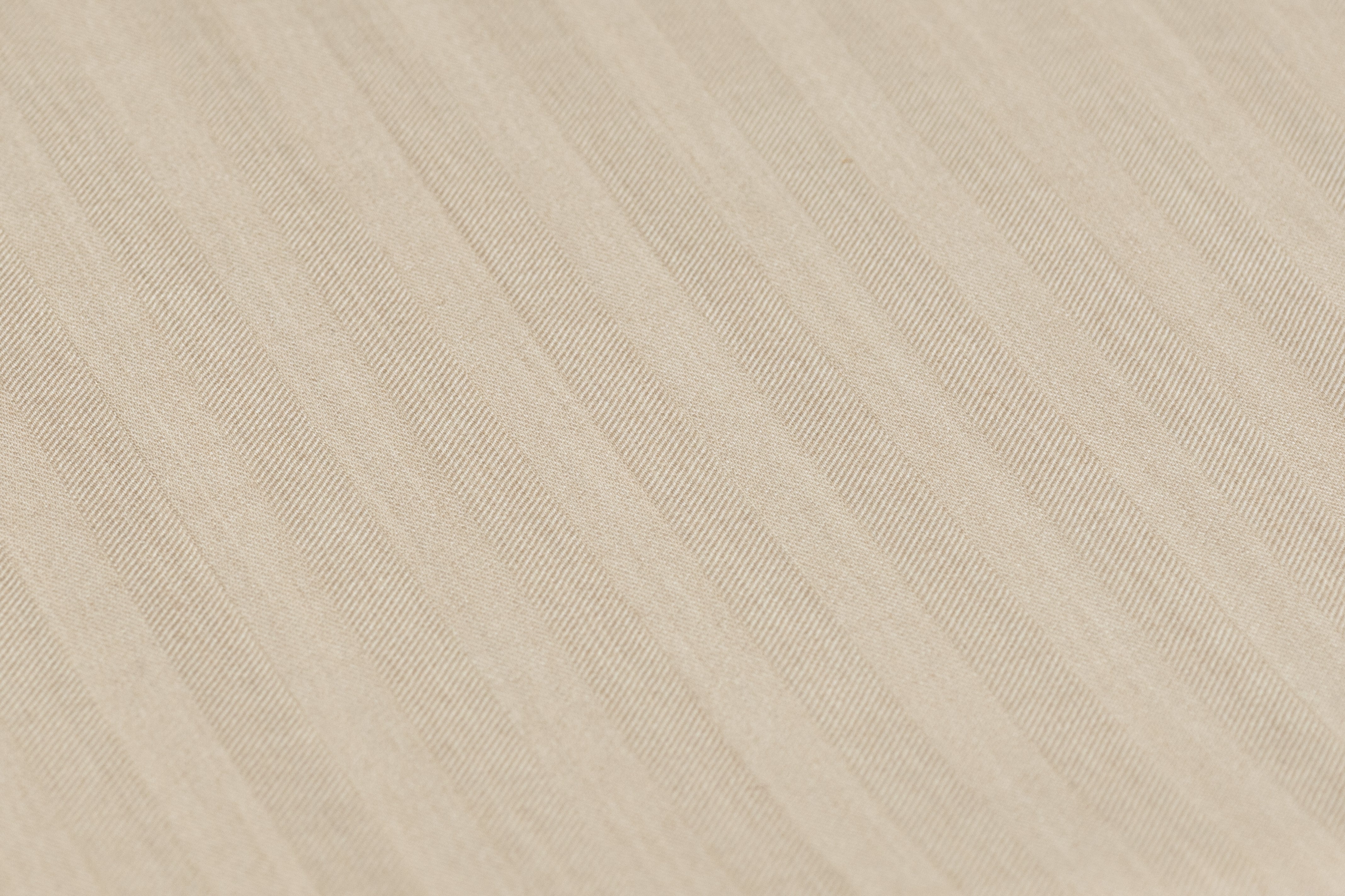 Two-Tone Herringbone Italian Wool Suiting - Light Taupe