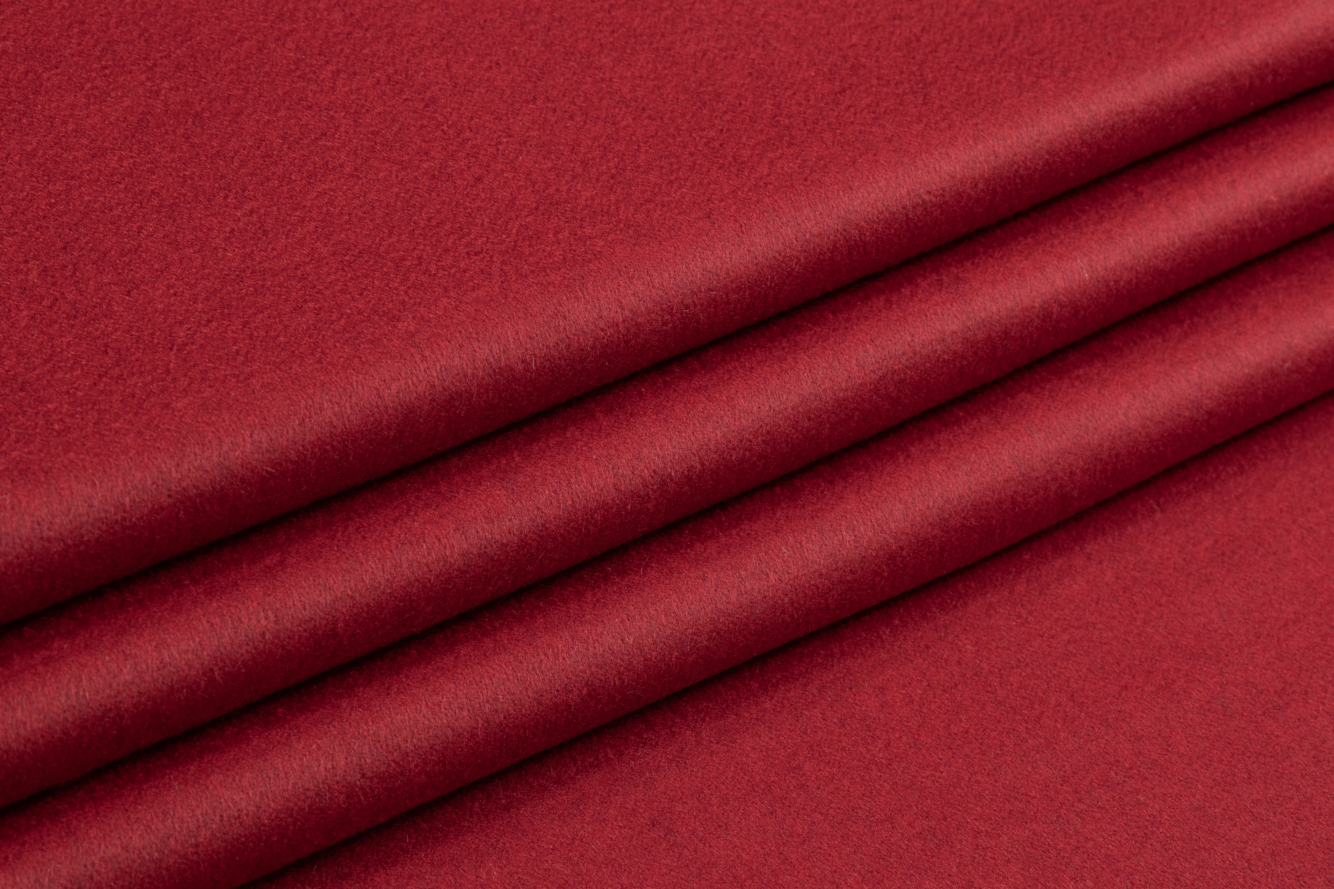 Loro Piana - Double Faced Italian Cashmere Coating - Navy / Red
