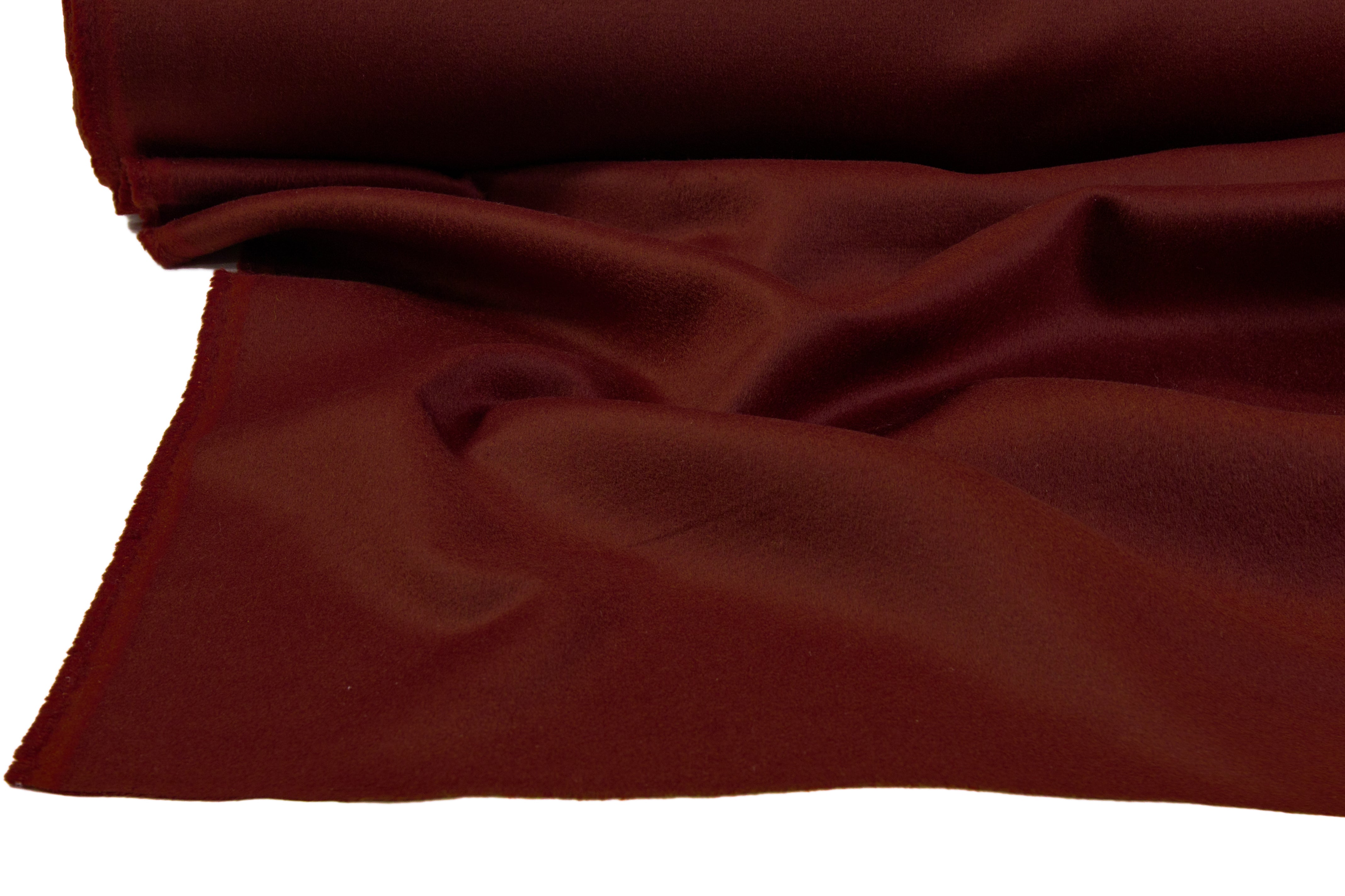 Loro Piana - Double Faced Italian Cashmere Coating - Maroon / Red