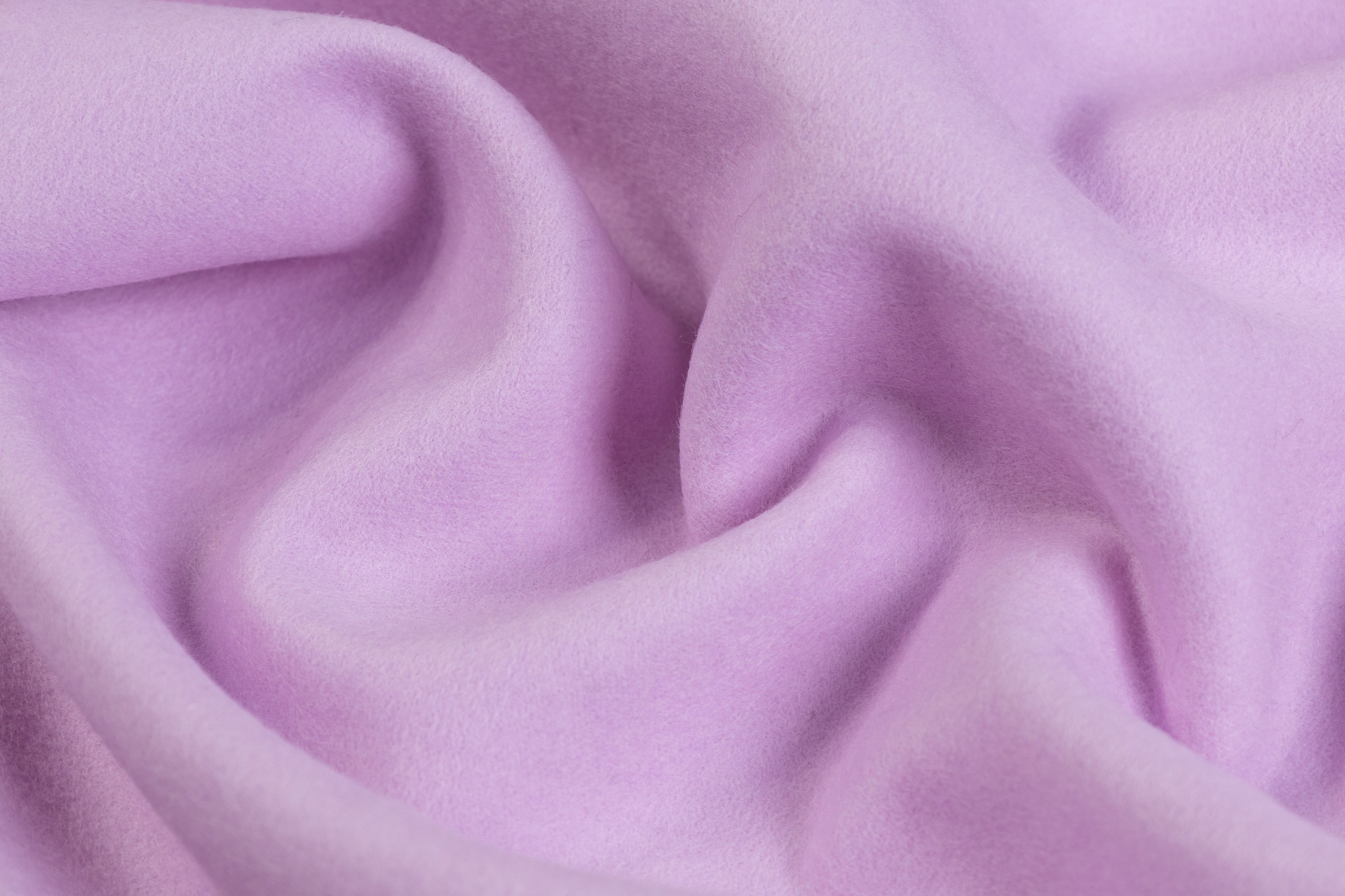 Piacenza - Double Faced Italian Wool Cashmere Coating - Lavender / White
