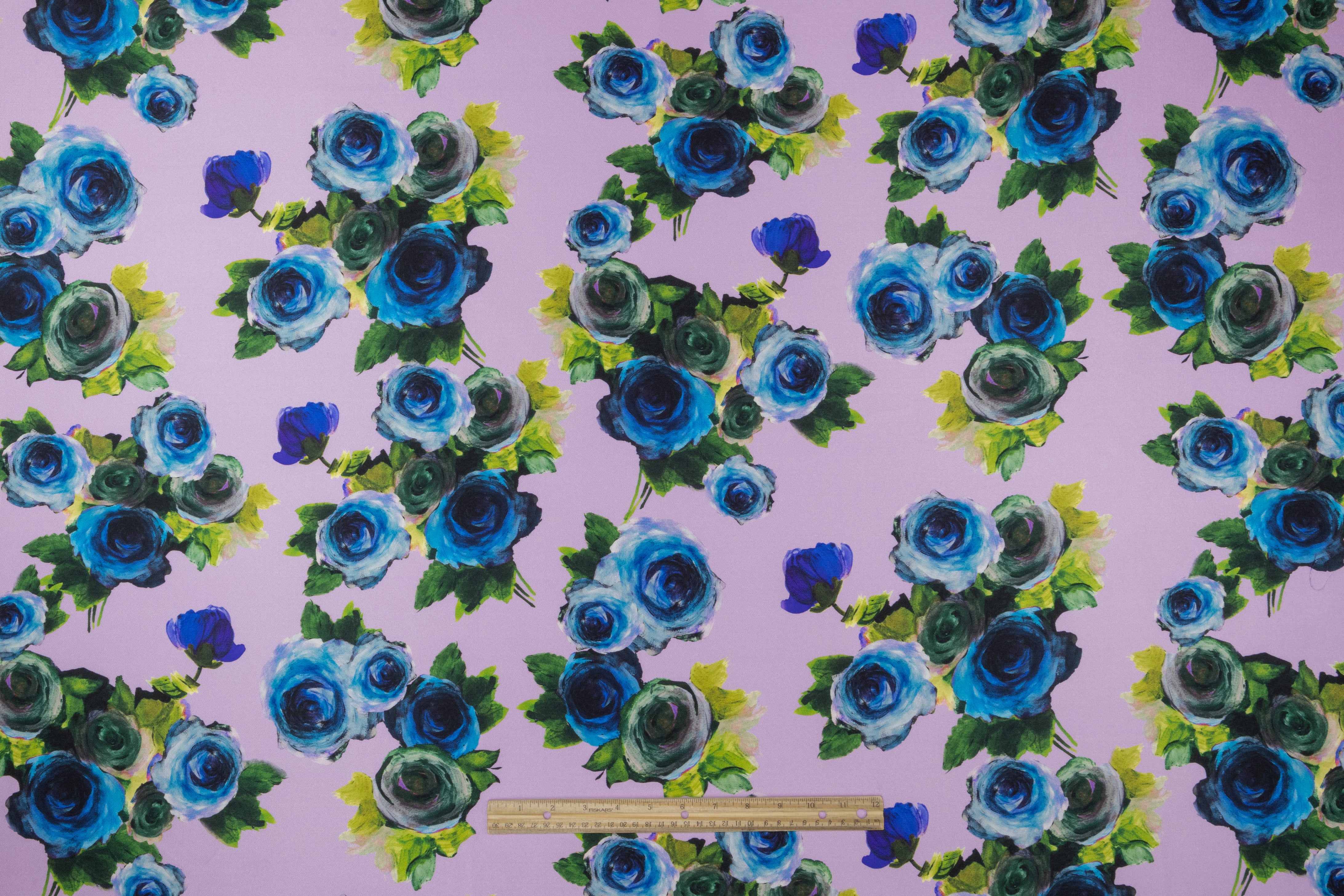 Emanuel Ungaro - Floral Printed Silk and Wool Mikado - Lavender