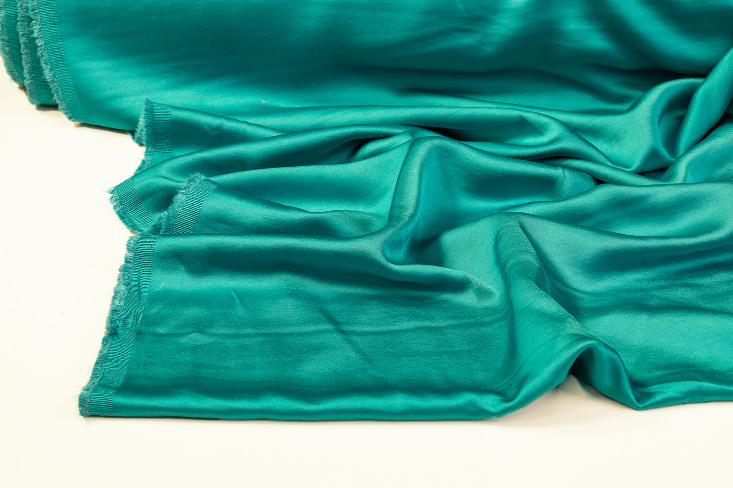 Heavy Viscose Acetate Italian Charmeuse - Turquoise