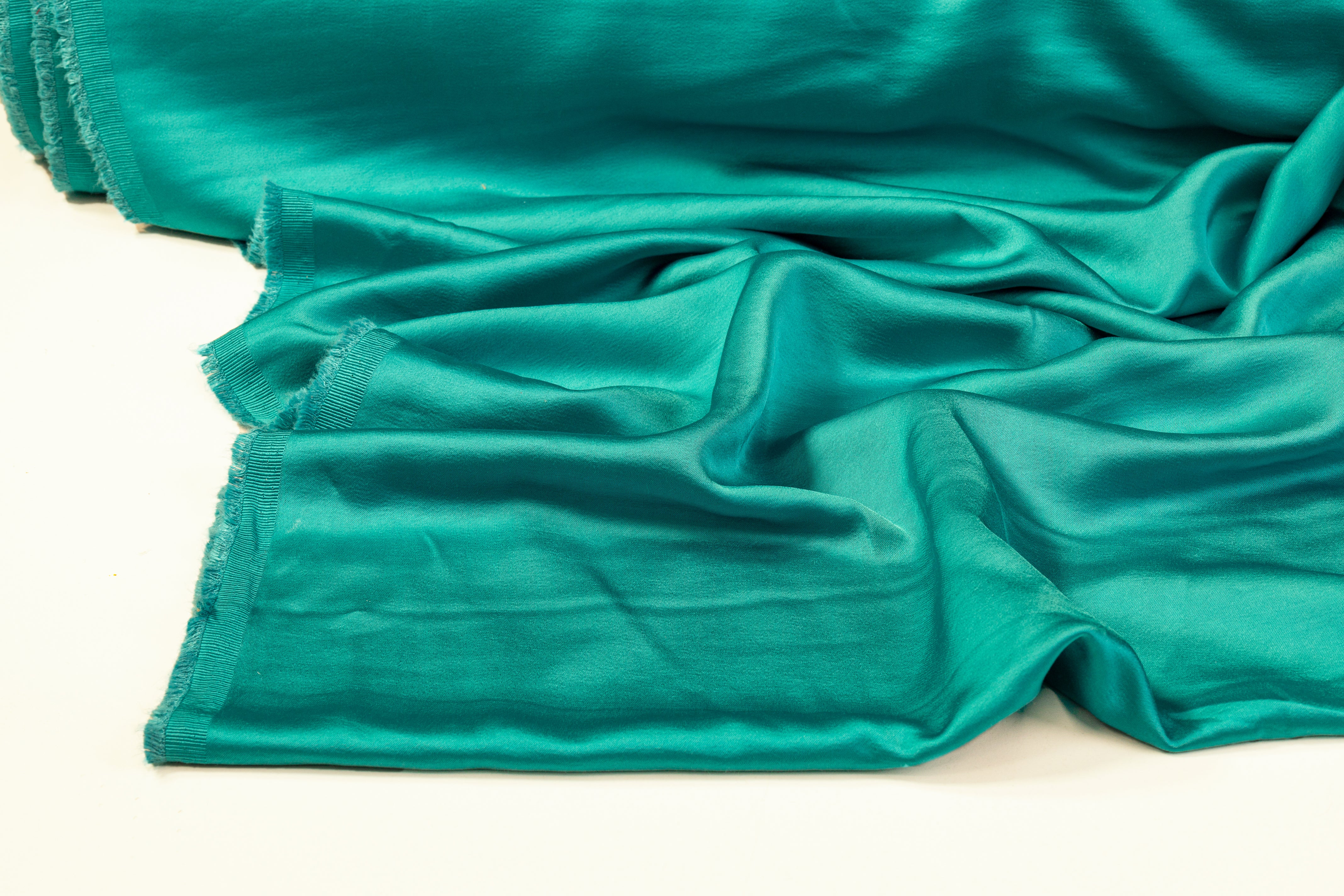 Heavy Viscose Acetate Italian Charmeuse - Turquoise