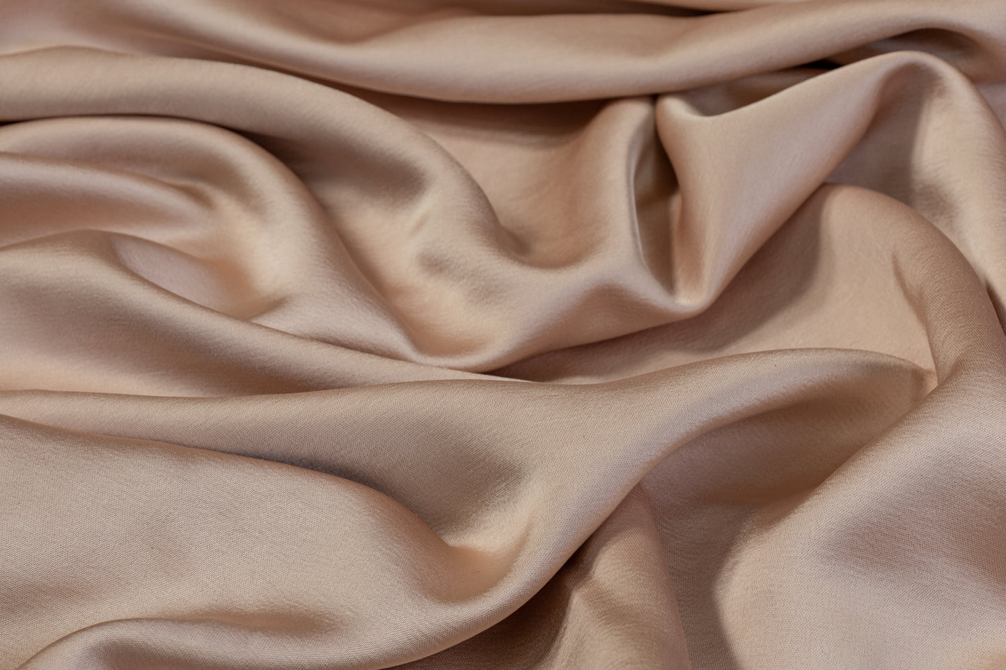 Heavy Viscose Acetate Charmeuse - Beige