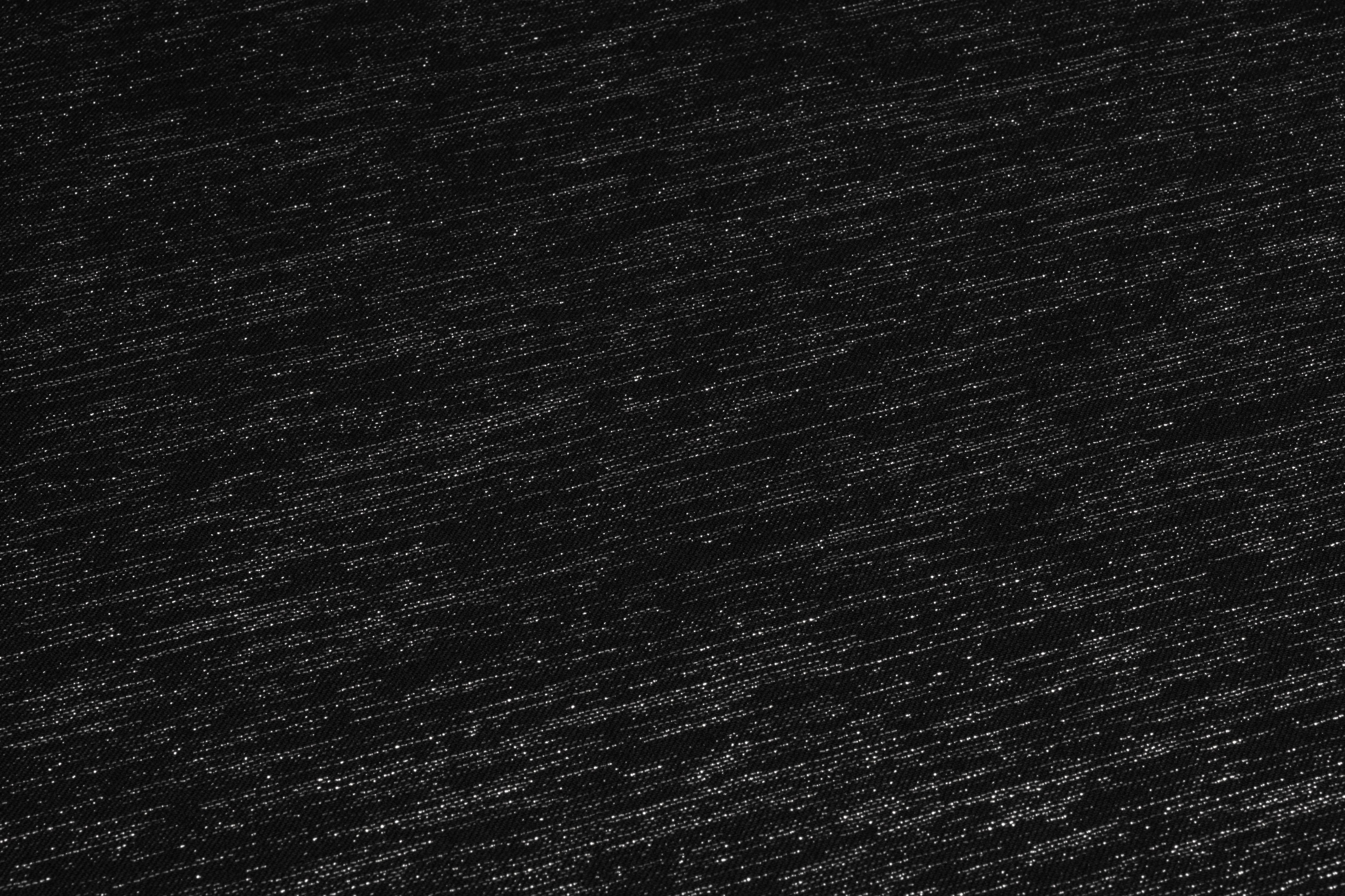 Metallic Italian Wool Flannel Suiting - Black / Silver