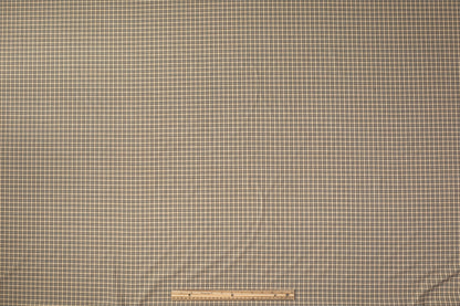 Carlo Barbera - Checked Italian Wool Suiting - Tan / Blue / Brown