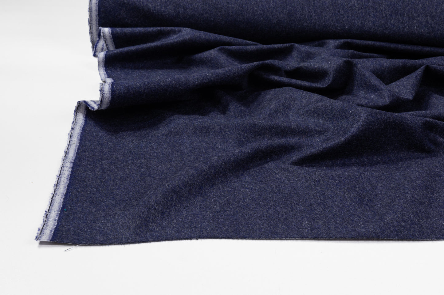 Reda - Italian Wool Flannel Suiting - Blue / Gray
