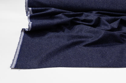Reda - Italian Wool Flannel Suiting - Blue / Gray