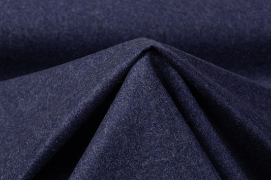 Reda - Italian Wool Flannel Suiting - Blue / Gray