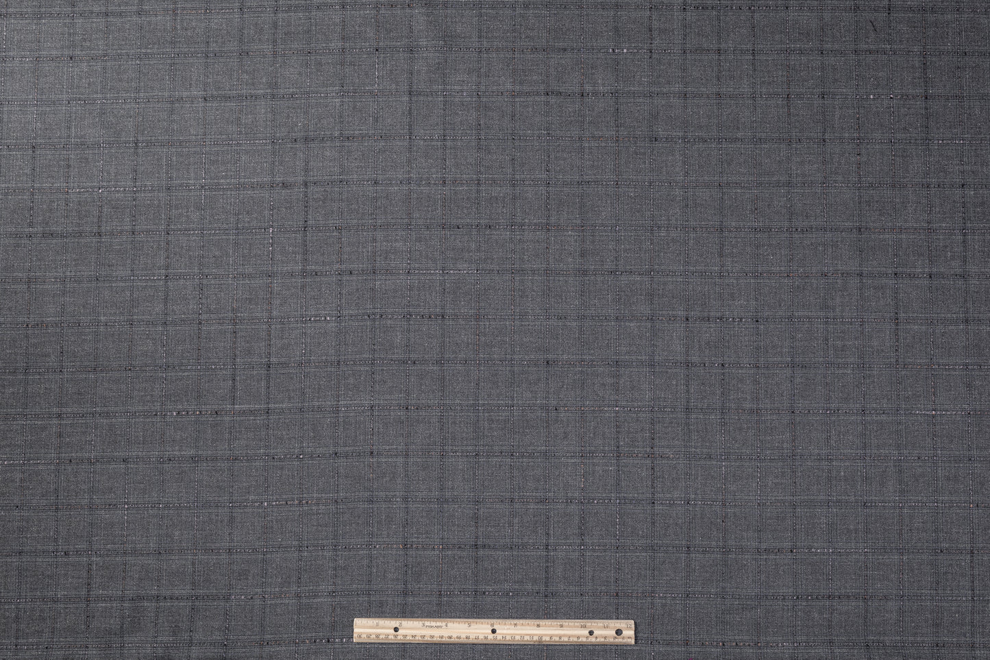 Reda - Checked Italian Cotton Wool Suiting - Gray / Blue