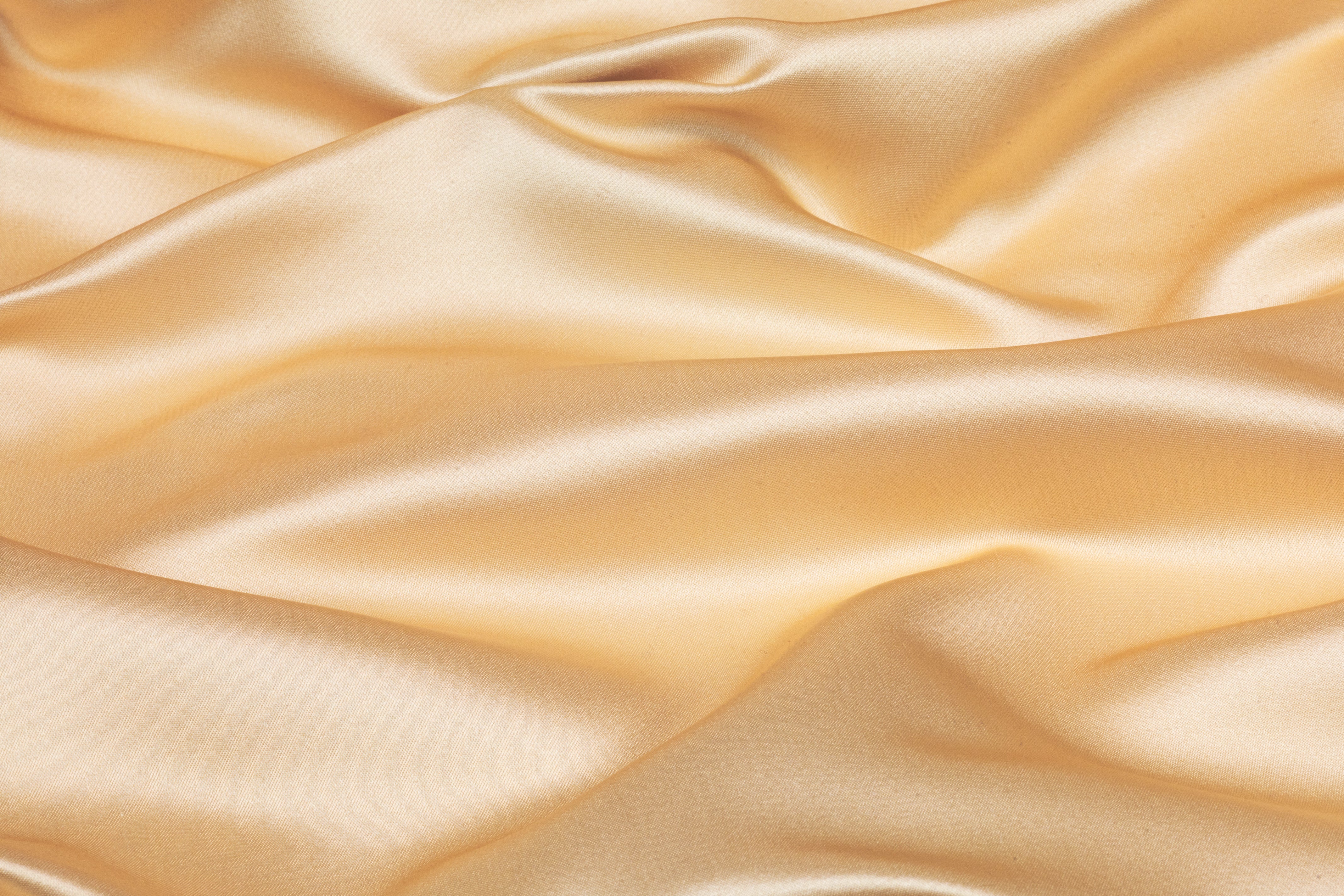 Double Faced Italian Silk Duchess Satin - Champagne Gold