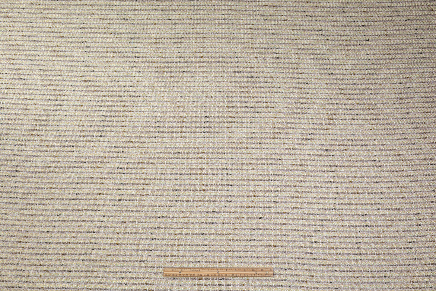 Metallic Italian Cotton Viscose Tweed - Green / Gold / Gray / White