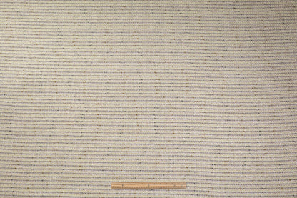 Metallic Italian Cotton Viscose Tweed - Green / Gold / Gray / White