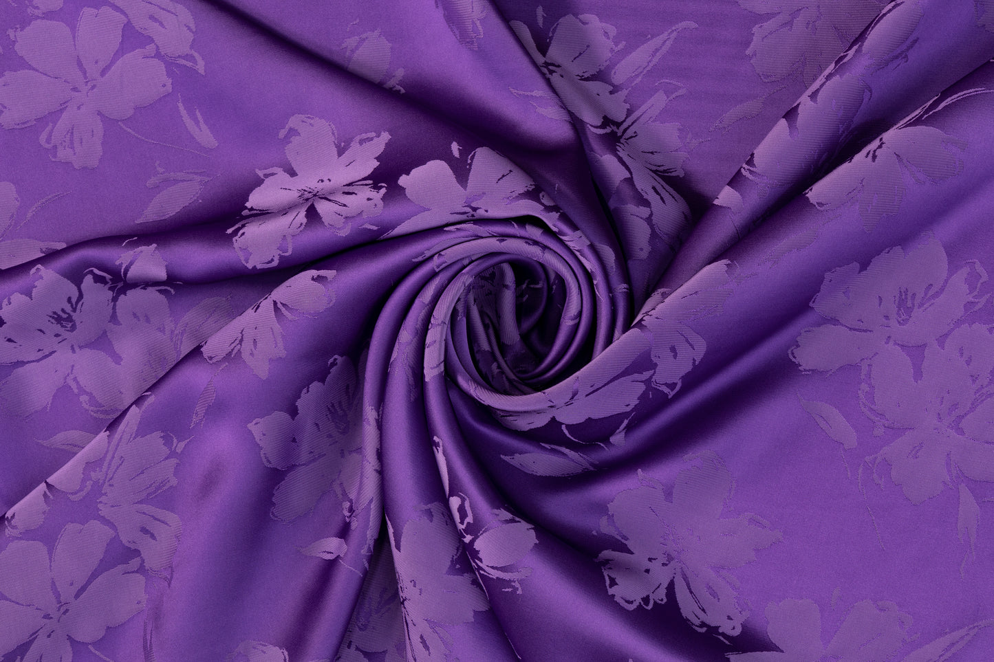 Viscose Acetate Italian Jacquard - Purple