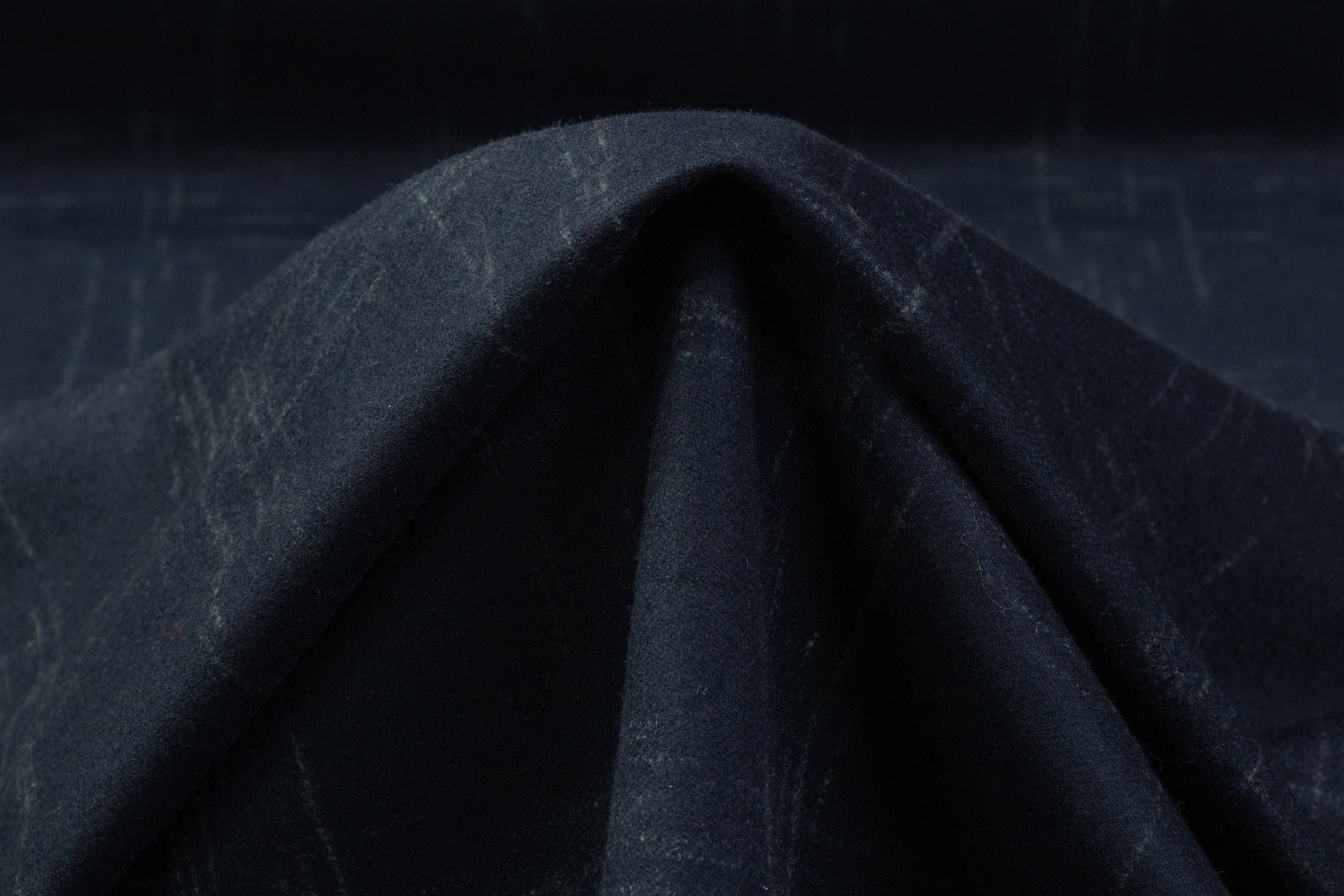 Colombo - Italian Cashmere Wool Suiting - Black / Gray
