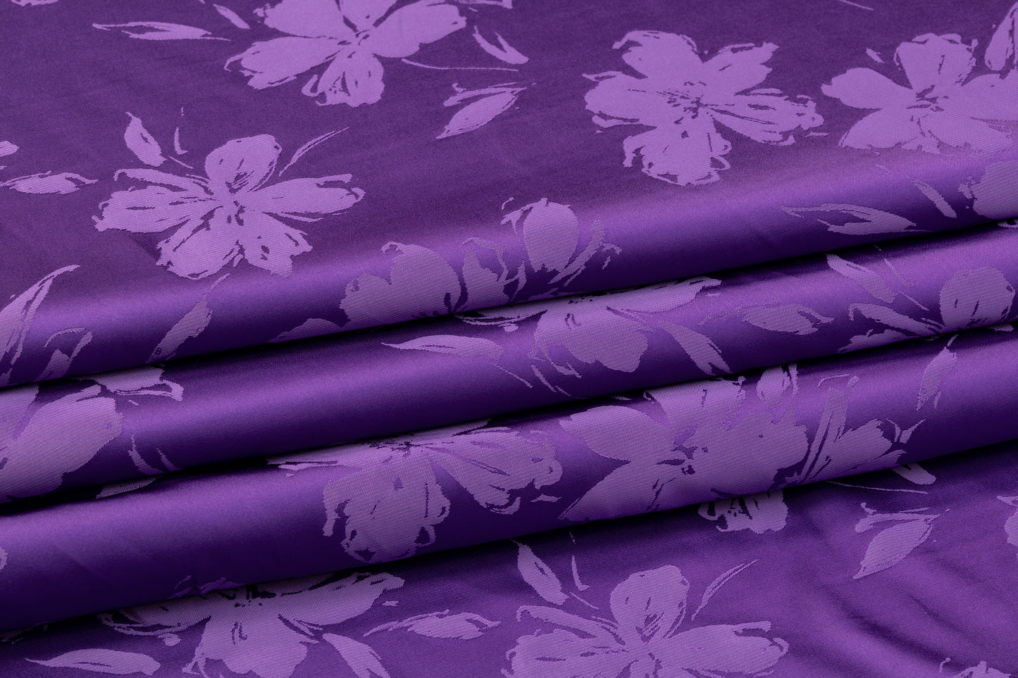 Viscose Acetate Italian Jacquard - Purple