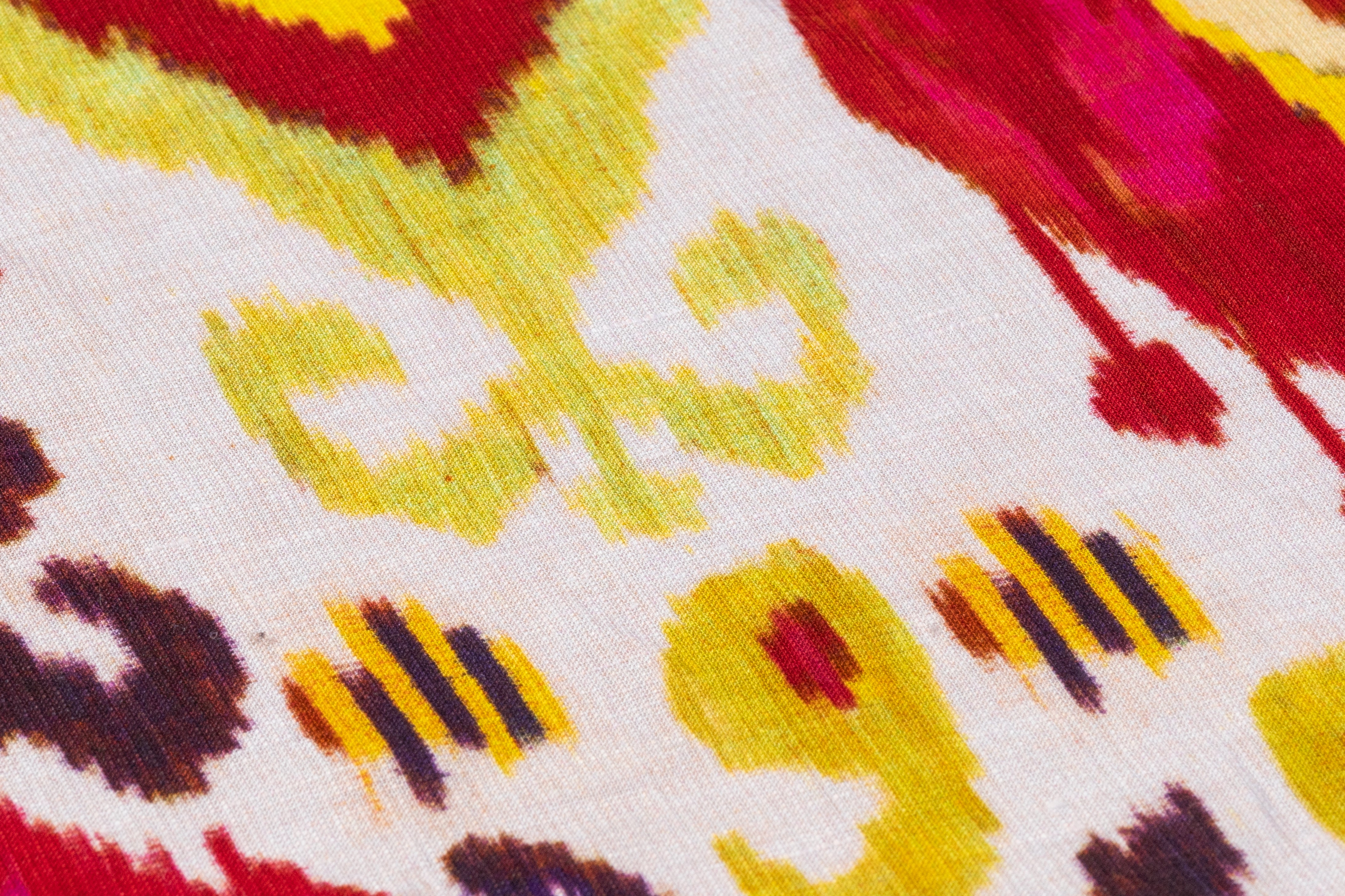 Ralph Lauren - Italian Ikat Printed Viscose Linen Blend