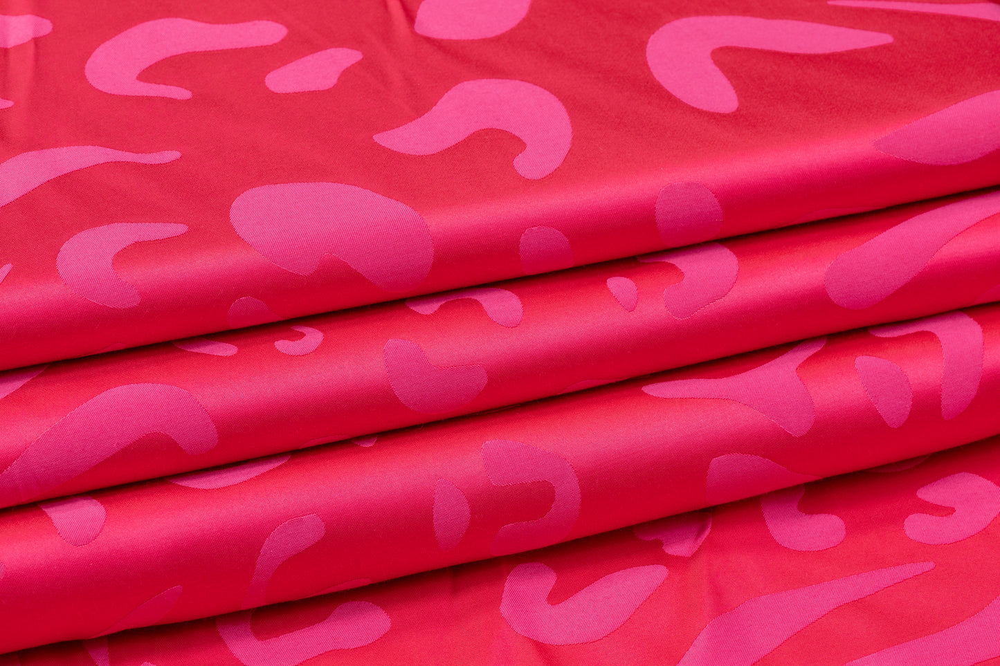 Viscose Acetate Italian Jacquard - Hot Pink