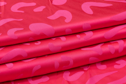 Viscose Acetate Italian Jacquard - Hot Pink