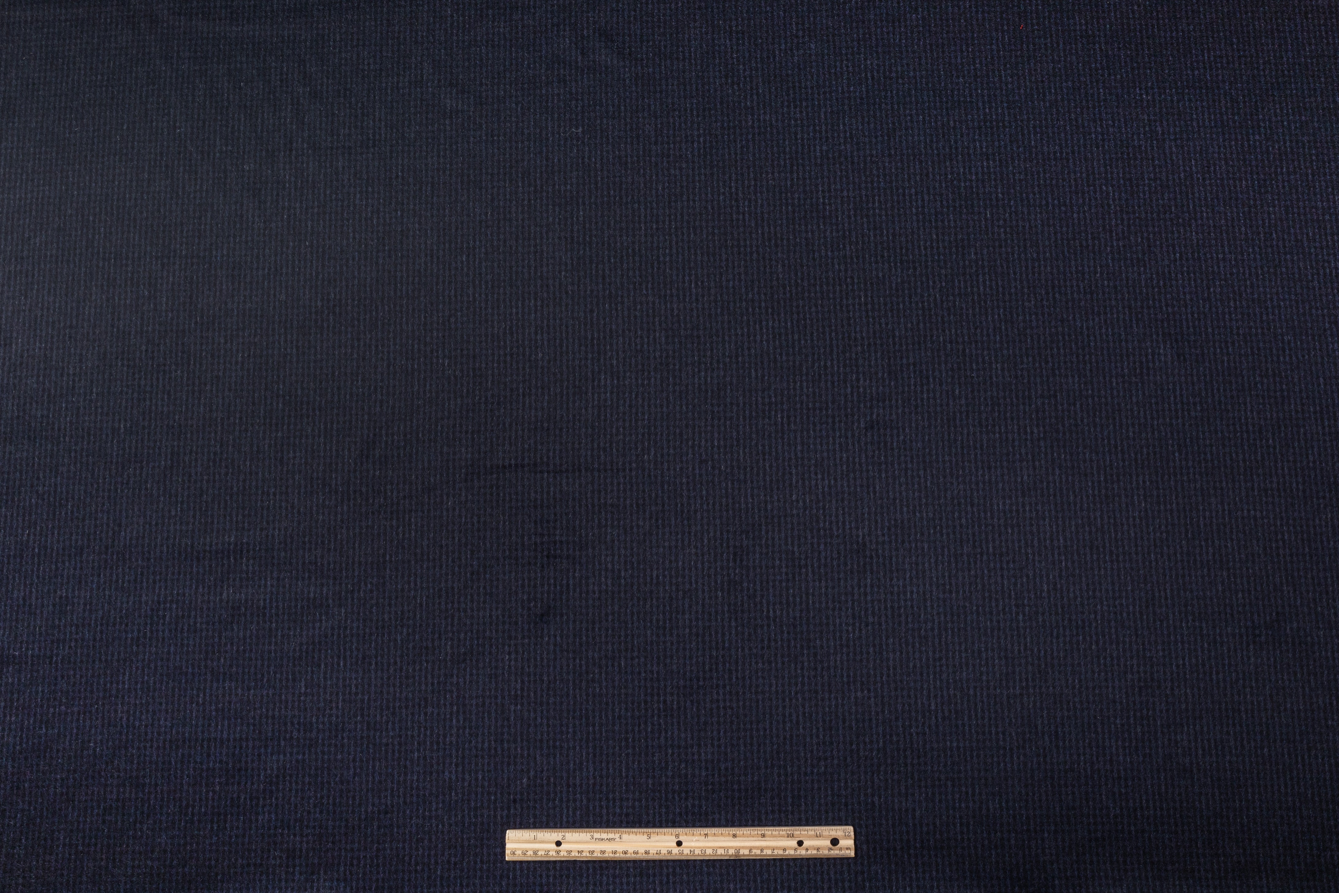 Italian Cashmere Wool Blend Coating - Navy / Black