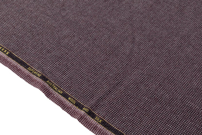 Ermenegildo Zegna - Superfine Australian Wool and Silk Tweed - Dark Mauve