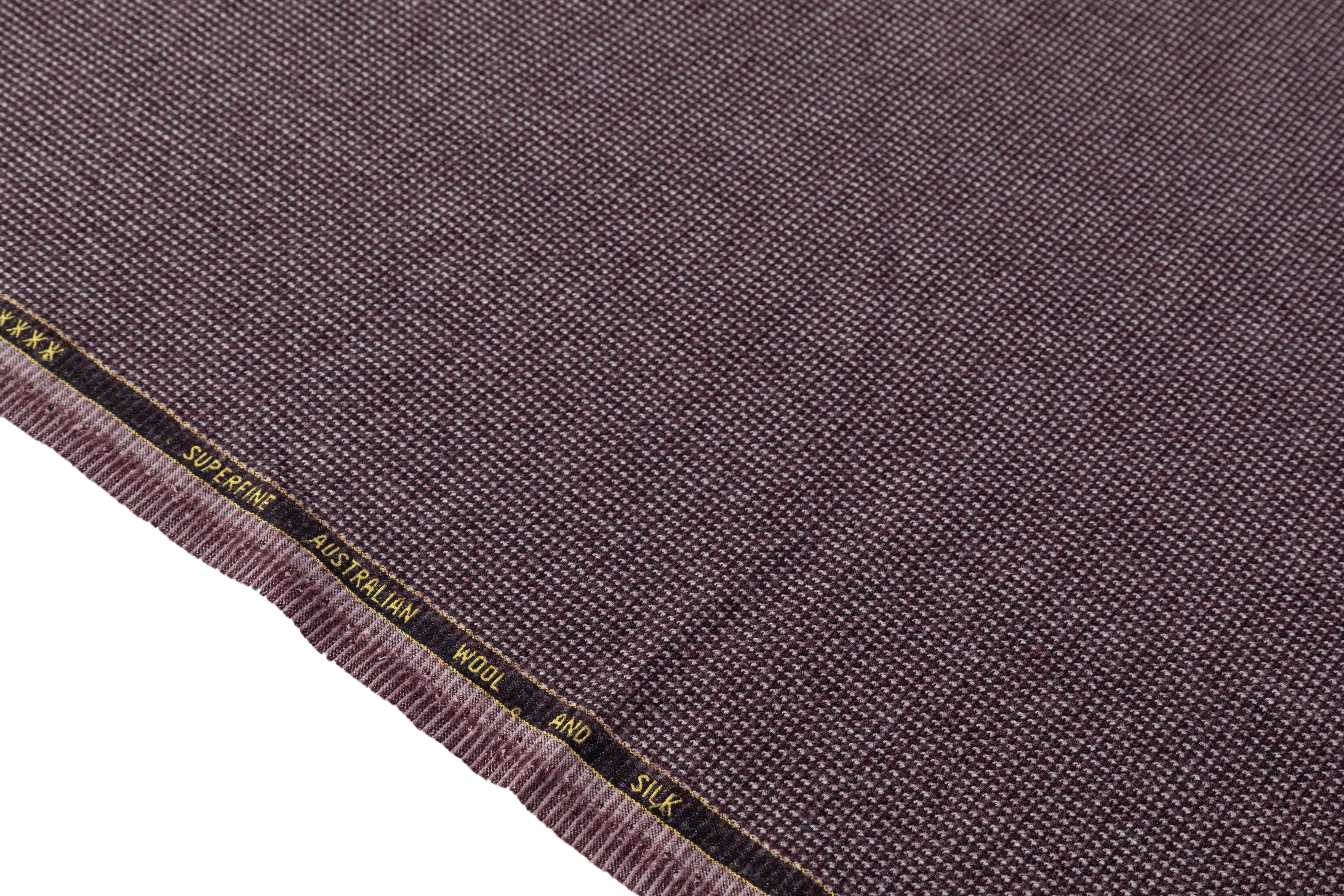 Ermenegildo Zegna - Superfine Australian Wool and Silk Tweed - Dark Mauve