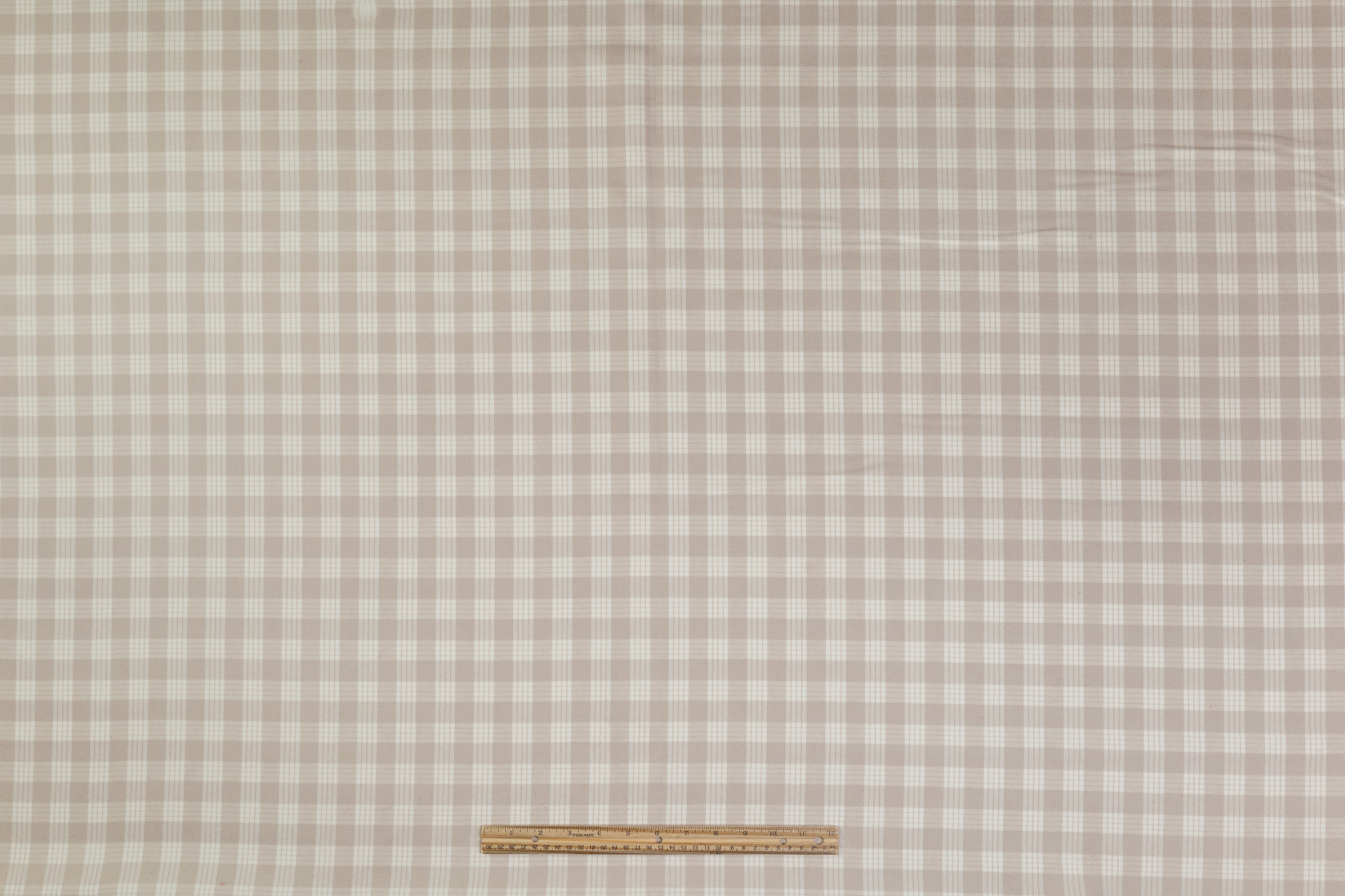 Ermenegildo Zegna - Double Faced Checked Italian Wool Coating - Taupe