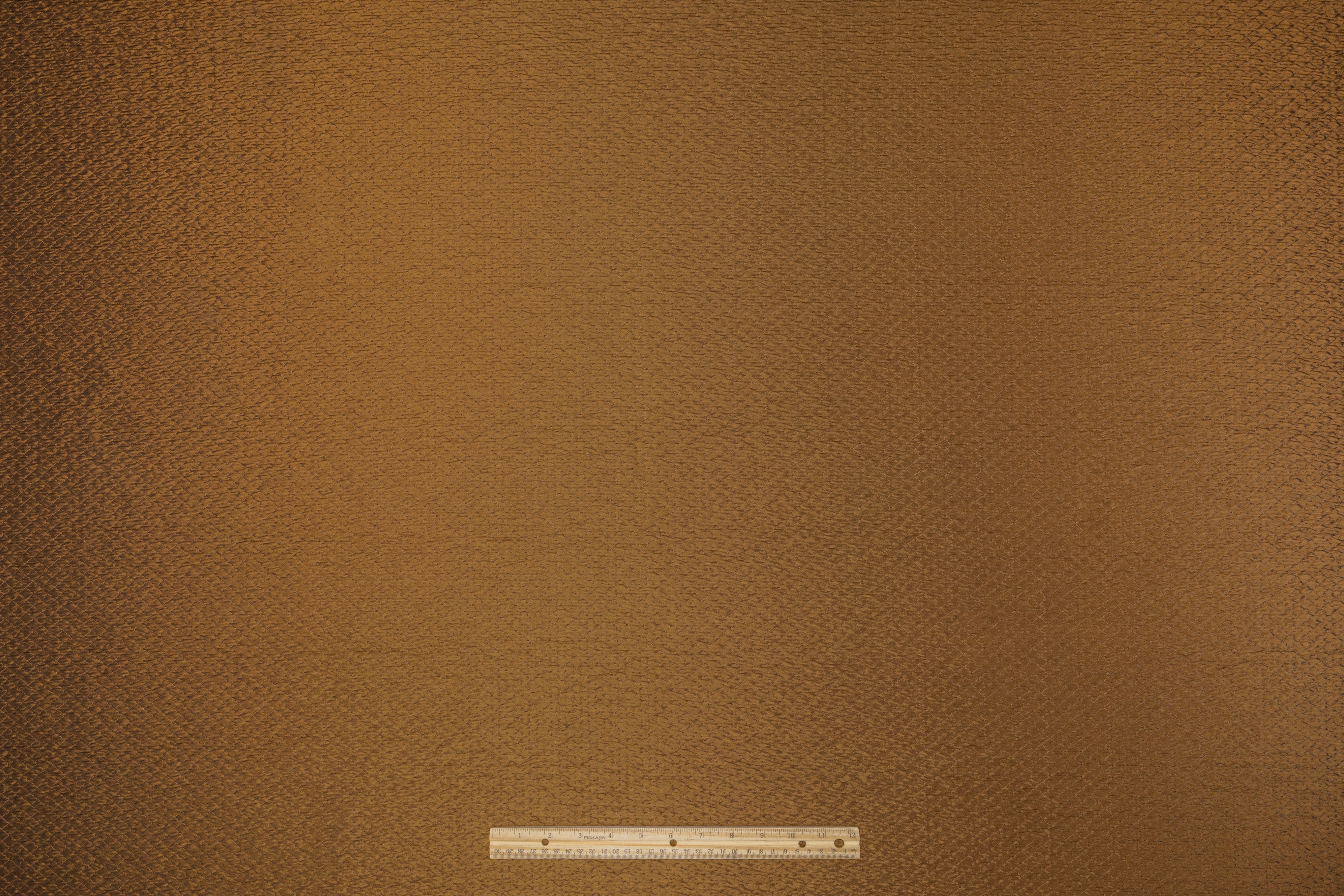 Diamond Quilted Italian Lamé - Bronze