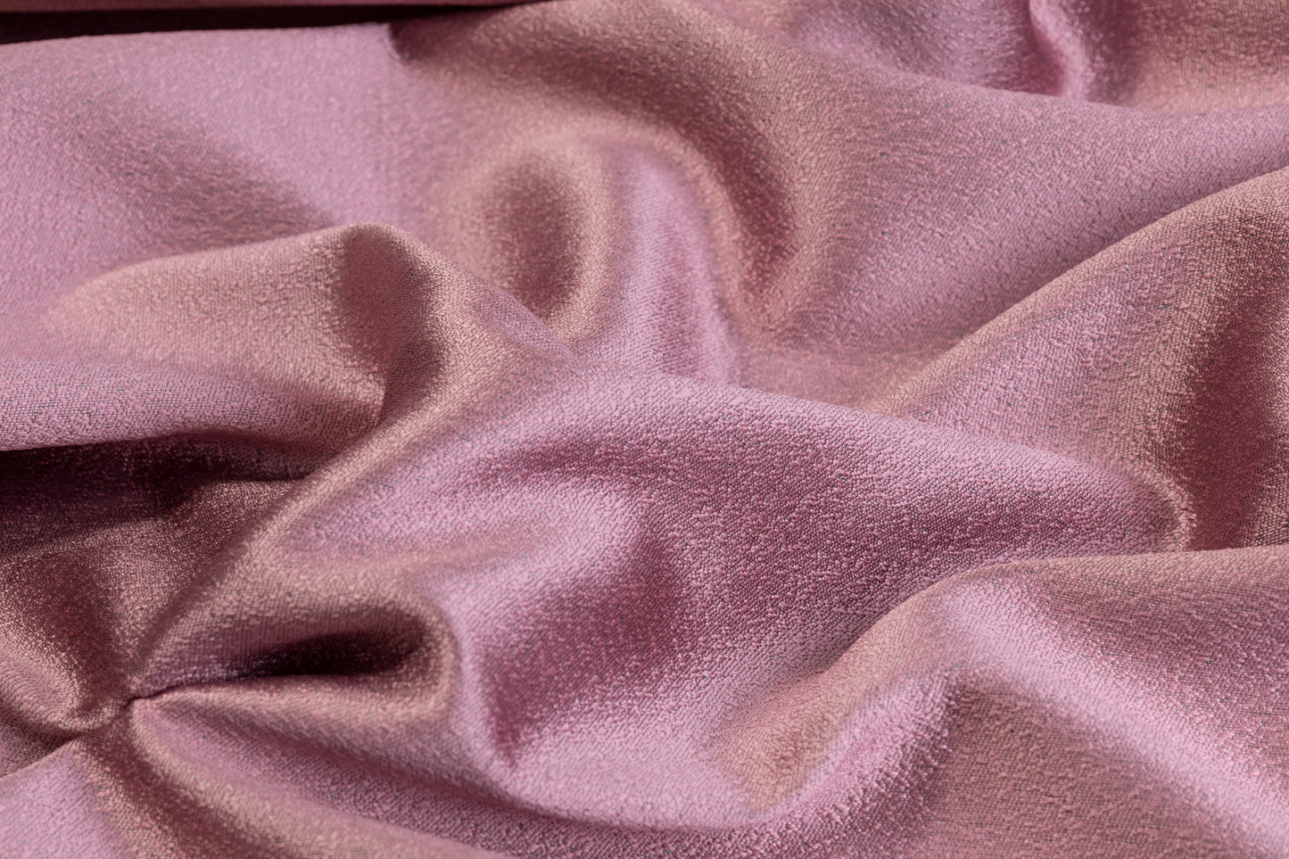 Double Faced Pebble Crepe - Mint / Dusty Rose