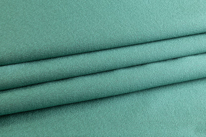 Double Faced Pebble Crepe - Mint / Dusty Rose