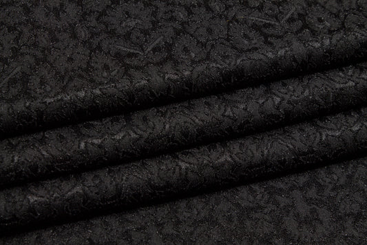 Abstract Brocade - Black