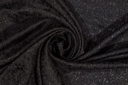 Abstract Brocade - Black