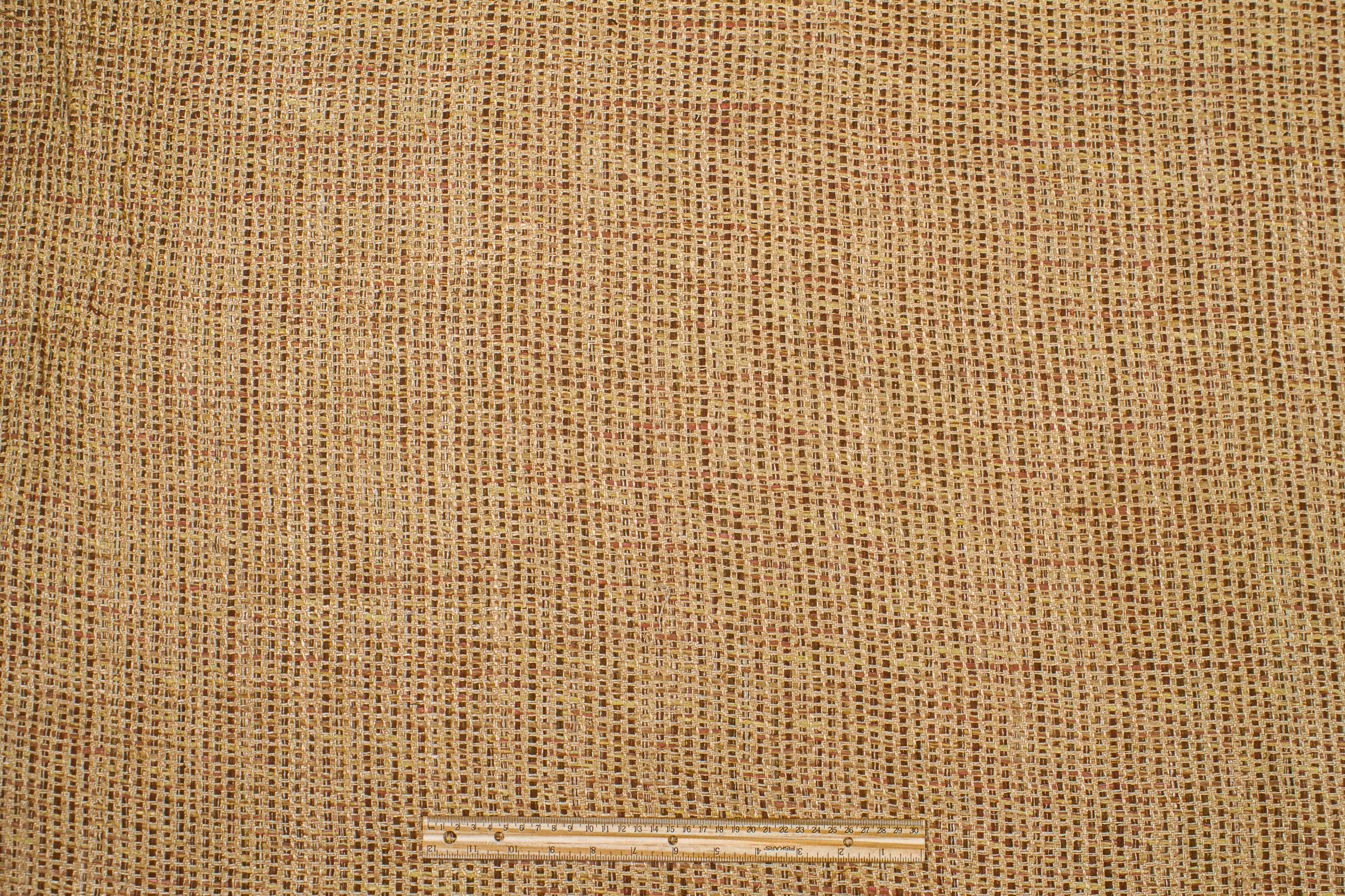 Silk and Linen Tweed - Khaki Brown