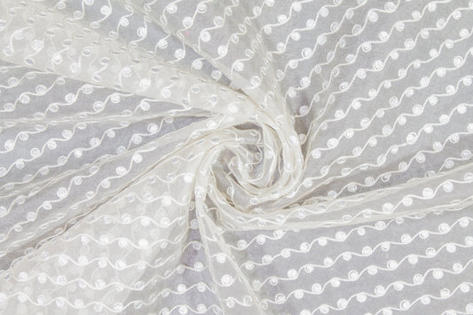 Silk Organza Fabric: 100% Silk Fabrics from Italy by Binda, SKU 00070973 at  $189 — Buy Silk Fabrics Online