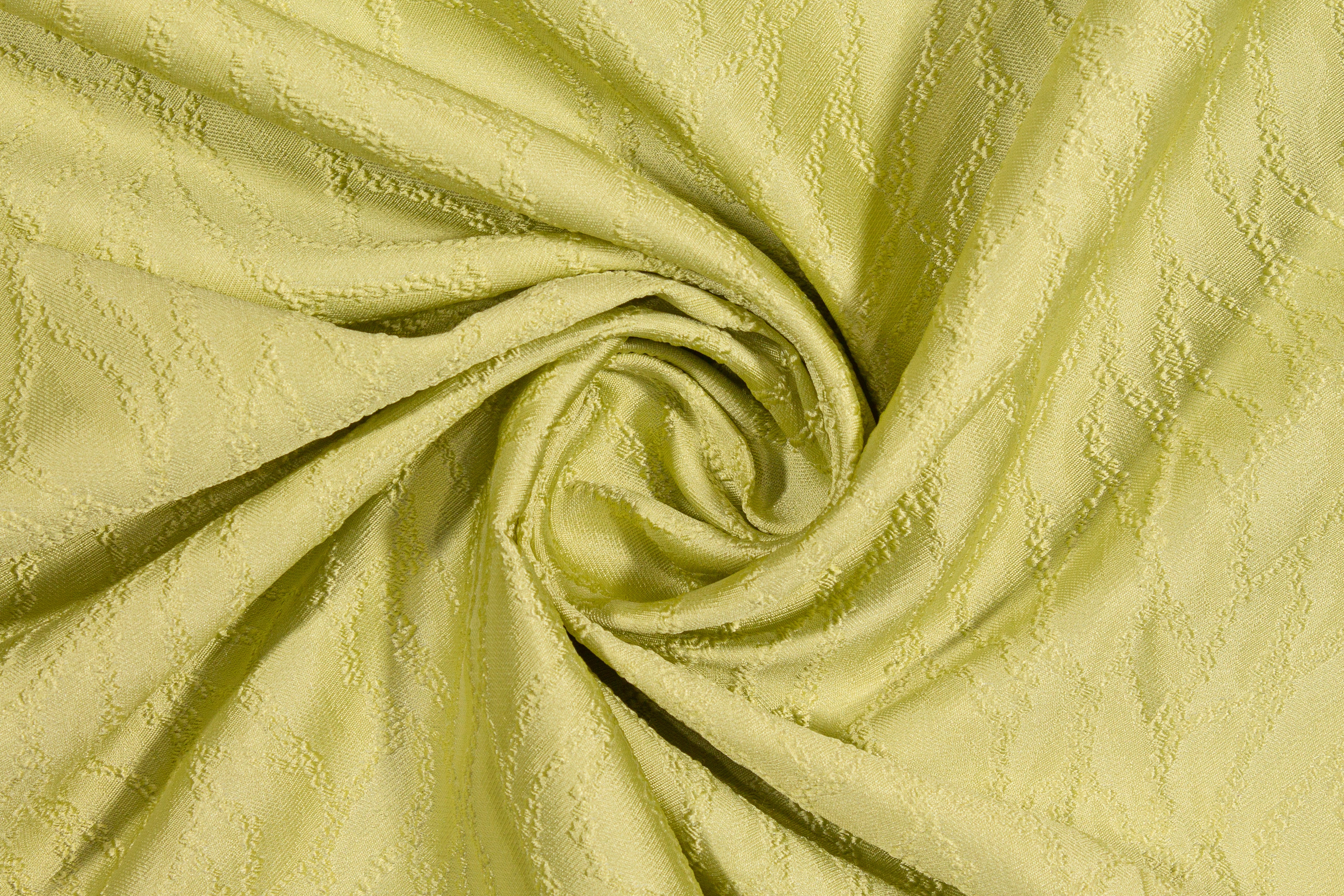 Abstract Brocade - Chartreuse
