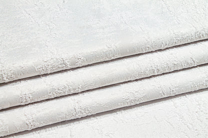 Textured Brocade - White