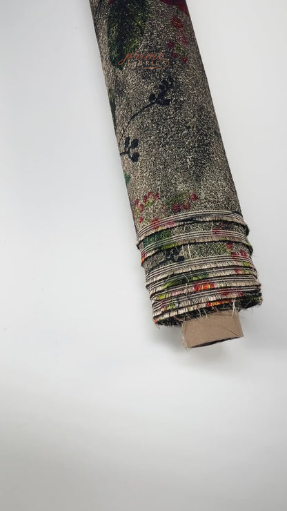 Marni - Floral Metallic Italian Brocade - Multicolor