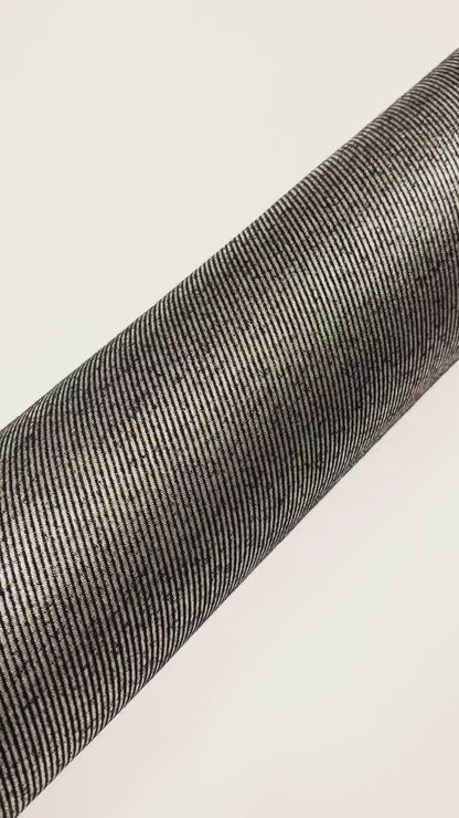 Metallic Italian Wool Twill