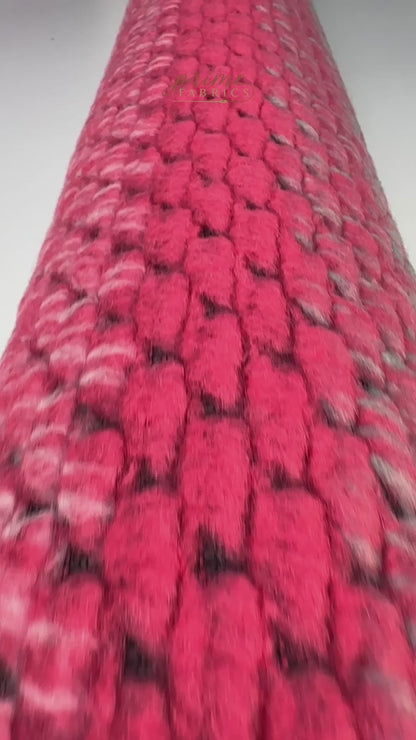 Italian Boiled Wool - Multicolor