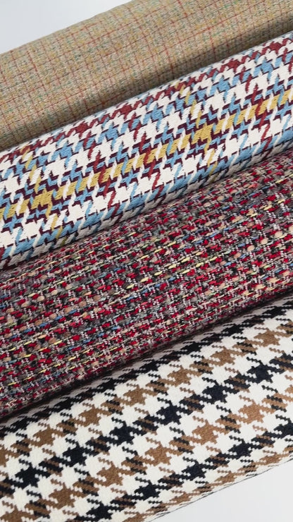 Multicolor Italian Wool Tweed
