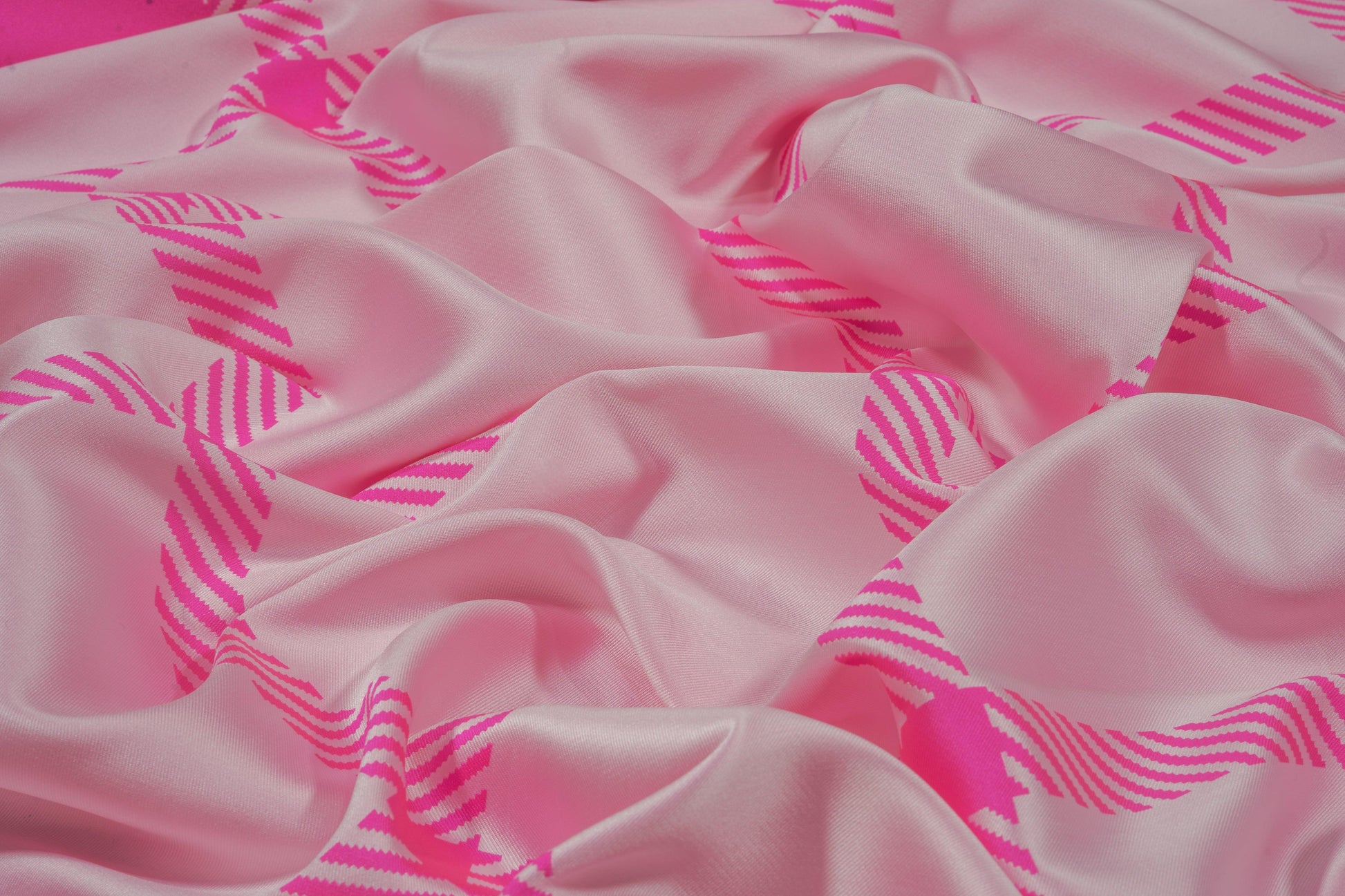 Pink Double Faced Italian Polyester Twill - Prime Fabrics